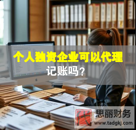 個人獨資企業可以代理記賬嗎？