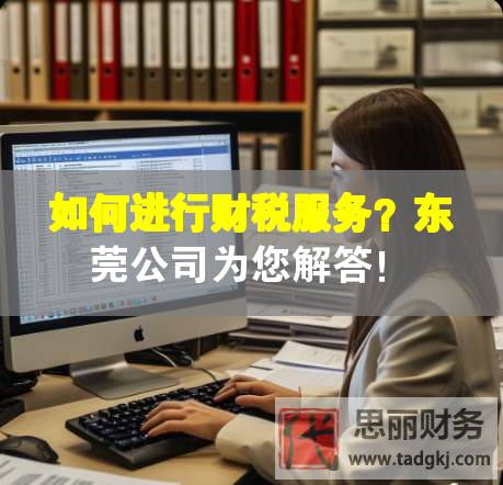 如何進(jìn)行財(cái)稅服務(wù)？東莞公司為您解答！