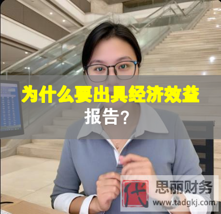 為什么要出具經濟效益報告？