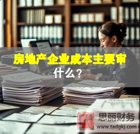 房地產企業成本主要審什么？